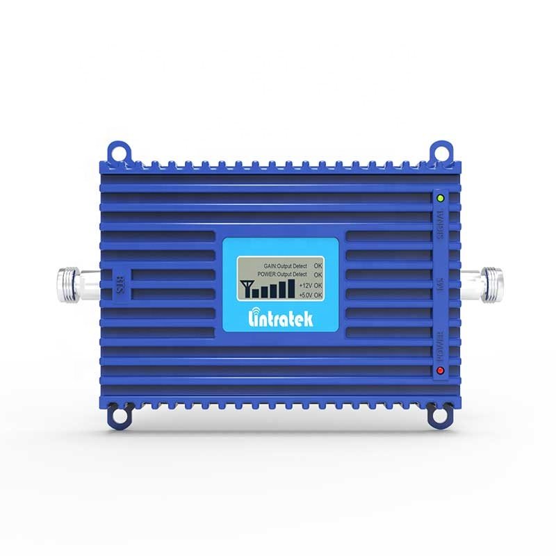 Lintratek mobile phone signal 4g lte repeater tri band LTE 1800Mhz single band mobile signal booster amplifier